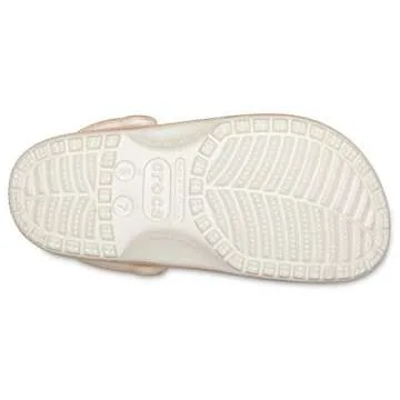 Crocs Sparkly Clogs, Comfortable Metallic Shoes