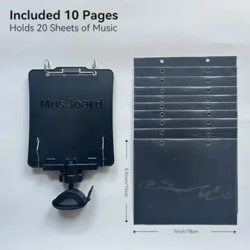 MusBoard Adjustable Marching Band Music Lyre