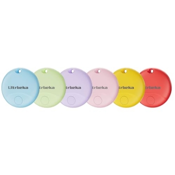 Ultra-thin Air Tracker Tags - 6 Pack for Luggage, Keys, and More