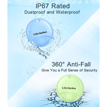 Ultra-thin Air Tracker Tags - 6 Pack for Secure Tracking