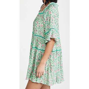 Playa Lucila Floral Mini Dress - Lightweight & Chic