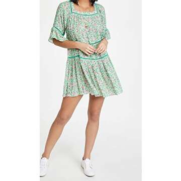 Playa Lucila Floral Mini Dress - Lightweight & Chic