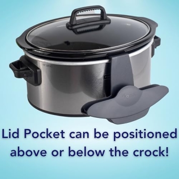 Lid Pocket Slow Cooker Lid Holder Fits Most Cookers