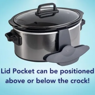 Lid Pocket Slow Cooker Lid Holder Fits Most Cookers