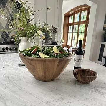 Ironwood Gourmet Salinas Extra Large Salad Bowl 16-inch