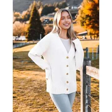 Stylish Zeagoo Women's Oversized Cardigan for Fall 2024
