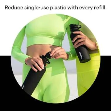 Corkcicle Sport Canteen Insulated Tumbler, Black, 32 oz – Reusable Water Bottle Keeps Beverages Cold for 25 Hours & Hot 12 Hours – Cupholder Friendly Tumbler with Screw-On Cap