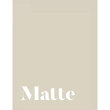 Matte Decorative Book Elegant Home Decor Sophistication