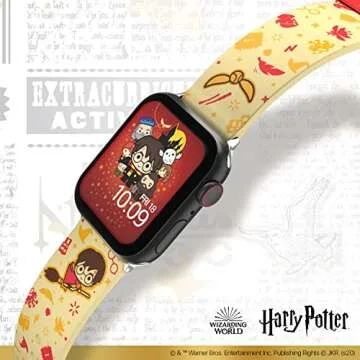 Harry Potter ñ Charms Smartwatch Band ñ Officially Licensed, Compatible with Every Size & Series of Apple Watch (watch not included)