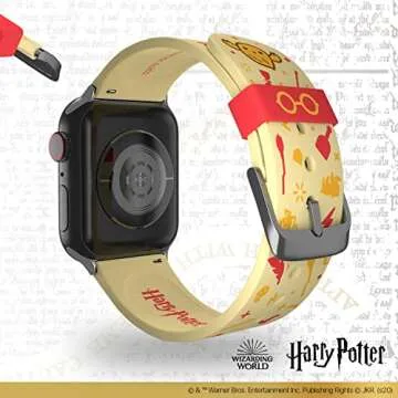 Harry Potter ñ Charms Smartwatch Band ñ Officially Licensed, Compatible with Every Size & Series of Apple Watch (watch not included)