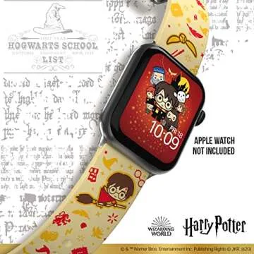Harry Potter ñ Charms Smartwatch Band ñ Officially Licensed, Compatible with Every Size & Series of Apple Watch (watch not included)