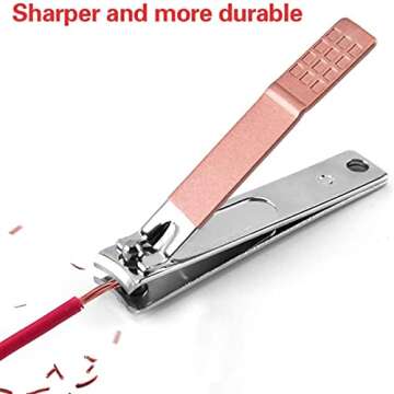 Manicure Kit Nail Clippers Set Pedicure 16 pieces Stainless Steel Manicure Grooming Care Tools Nose ...