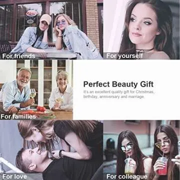 Manicure Kit Nail Clippers Set Pedicure 16 pieces Stainless Steel Manicure Grooming Care Tools Nose Hair Scissors File Best Gift with Luxurious Case for Man Women (Rose golden_4 pieces)