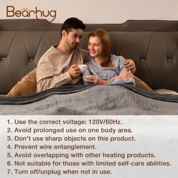 Bearhug Electric Blanket: Customize Your Warmth Anytime
