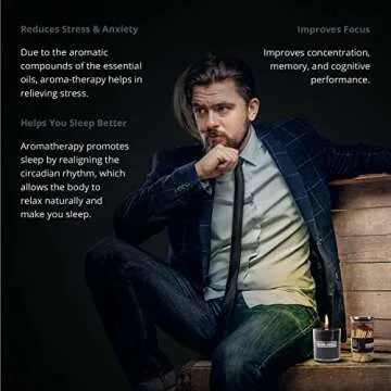 ManKandle Candle & Matches Gift for Men | Unique Gifts for Him