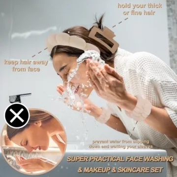 Canitor Spa Headband Set for Skincare & Face Washing