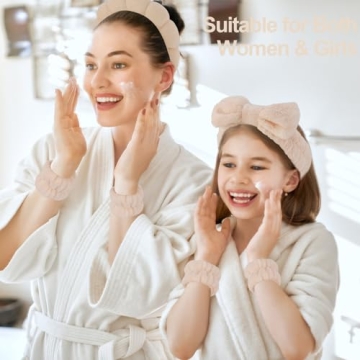 Canitor Spa Headband Set for Skincare & Face Washing