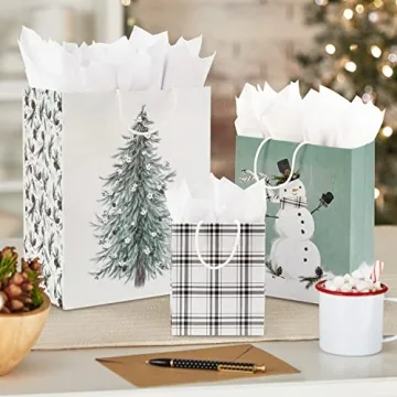 Hallmark Holiday Gift Bag Set - 8 Attractive Designs