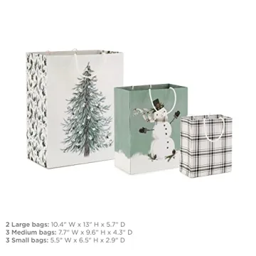 Hallmark Holiday Gift Bag Set - 8 Attractive Designs