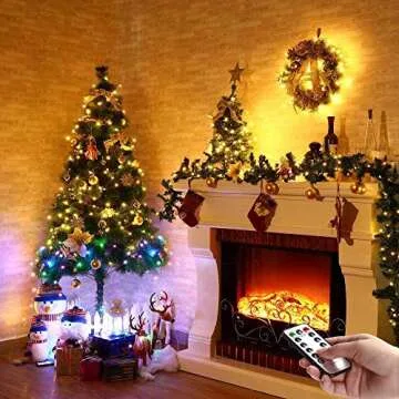 BXROIU Fairy Lights: 8 Modes Remote Control for All Occasions