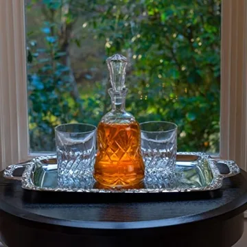 Elegant Sterlingcraft Oblong Serving Tray for Hosting