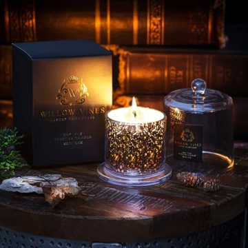 Luxury Aromatherapy Candle with Long Burn Time and Refreshing Scent