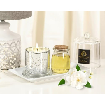 Luxury Aromatherapy Candle with Long Burn Time and Refreshing Scent