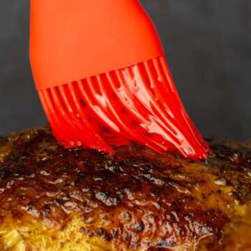 GIR Silicone Basting Brush - Heat Resistant & Versatile Kitchen Tool