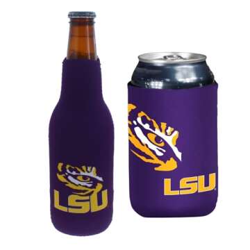 Stylish College Team Neoprene Bottle Holder for Fans