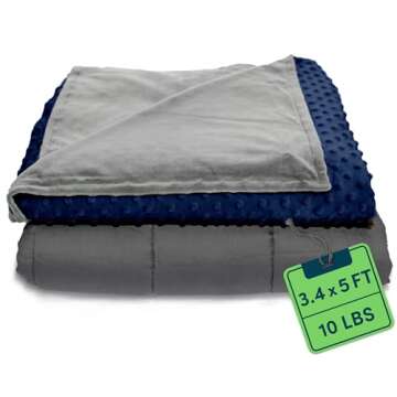 Quility Weighted Blanket for Kids - Soft and Calming Comfort