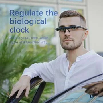 PEGASI 2 Smart Light Therapy Glasses for Mood & Energy Boost