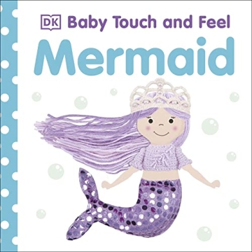 Baby Touch and Feel Mermaid Book for Toddlers