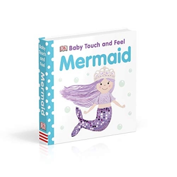 Baby Touch and Feel Mermaid Book for Toddlers
