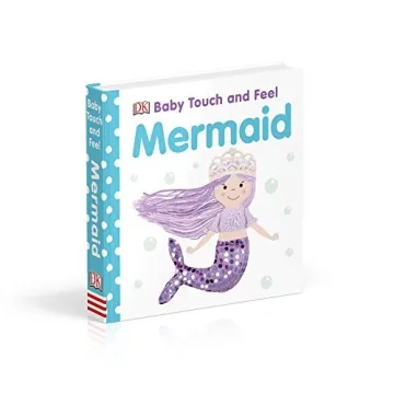Baby Touch and Feel Mermaid Book for Toddlers