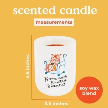 Ban.do Fruity Scented Decorative Candle for Cozy Spaces