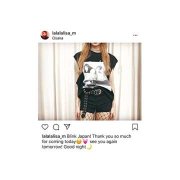 Blackpink Square UP T-Shirt - Extra Large White Fan Merchandise