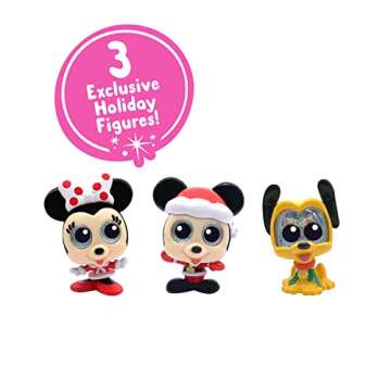 Just Play Disney Doorables Countdown to Christmas Advent Calendar, Blind Bag Collectible Figures, Kids Toys for Ages 5 Up, Amazon Exclusive