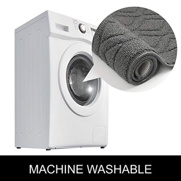 COSY HOMEER Anti-Slip Kitchen Rug Mats - Soft & Washable