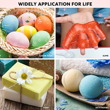 Vibrant 12-Color Food Coloring Set for Baking and Crafts