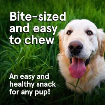 Real Meat Dog Treats - 4oz Bag of Bite-Sized Air-Dried Lamb & Venison Jerky for Dogs - Grain-Free Jerky Dog Treats with 95% Human-Grade, Free-Range, Grass Fed Lamb & Venison - All-Natural Dog Treats