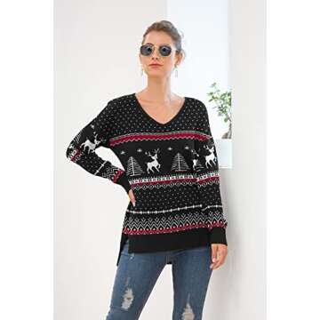 Jouica Funny Ugly Christmas Sweater for Women