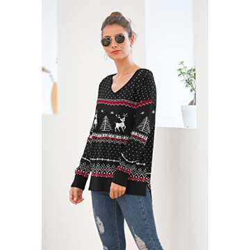 Jouica Funny Ugly Christmas Sweater for Women