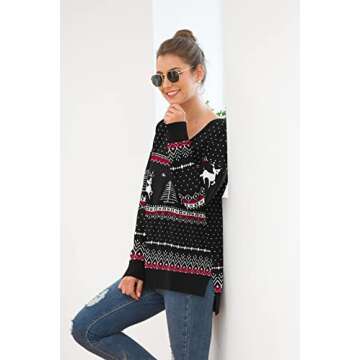 Jouica Funny Ugly Christmas Sweater for Women
