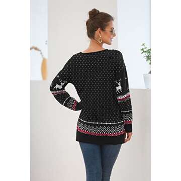 Jouica Funny Ugly Christmas Sweater for Women