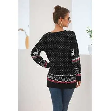 Jouica Funny Ugly Christmas Sweater for Women