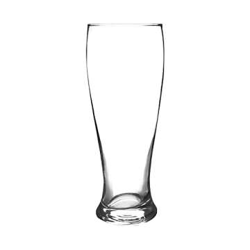 True, Craft Brew Lovers Glassware, 16 Ounce, Large Beer, 1 Count (Pack of 1), Pilsner Glass