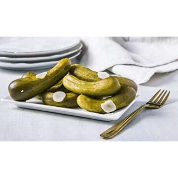 Med Cuisine Pickled Cucumber - 106oz Brine Delight