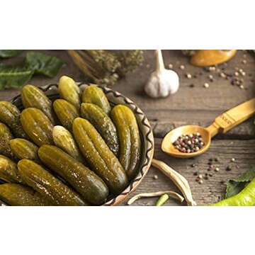 Med Cuisine Pickled Cucumber - 106oz Brine Delight