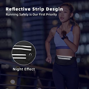 WAMEDA Slim Running Waist Pack for Active Lifestyle