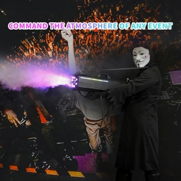 1500W Smoke Gun with LED Lights for Parties and Events
